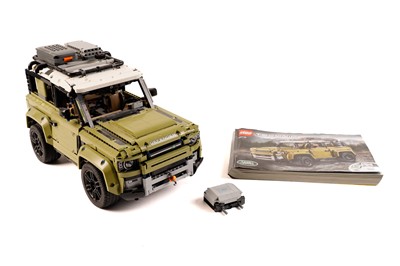 Lot 578 - A Lego Technic Land Rover Defender