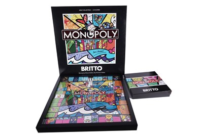 Lot 674 - A collectible Monopoly 'Miami Edition' board game by Romero Britto