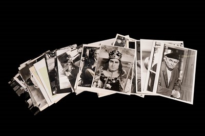 Lot 1313 - Press Association and other Laurence Olivier black and white photographs