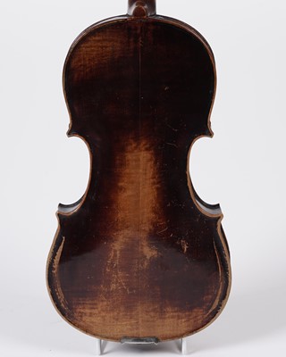 Lot 63 - A Mittenwald Amati style violin
