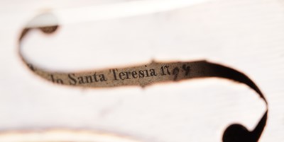 Lot 63 - A Mittenwald Amati style violin