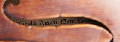 Lot 63 - A Mittenwald Amati style violin