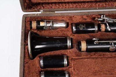 Lot 187 - A pair of Buffet and Crampon clarinets