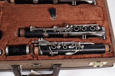 Lot 187 - A pair of Buffet and Crampon clarinets