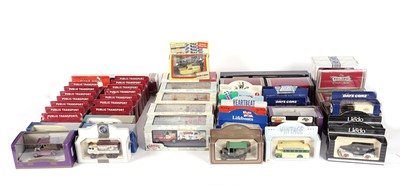 Lot 210 - A collection of Lledo diecast model vehicles; and other vehicle sets