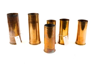 Lot 507 - A collection of shell cases