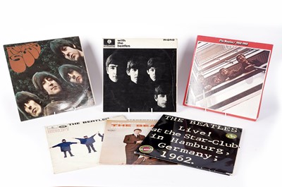 Lot 122 - Six Beatles LPs