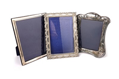 Lot 1332 - Two Elizabeth II photograph frames; and an Italian photograph frame