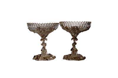 Lot 1369 - A pair of Victorian dessert stands