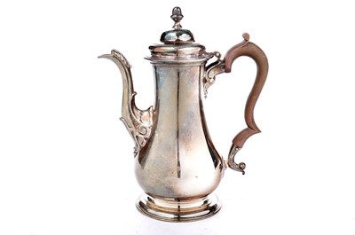 Lot 1504 - An early George III coffee pot