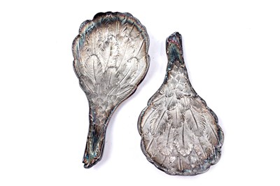 Lot 1573 - A pair of Elizabeth II caddy spoons