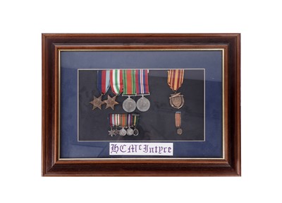 Lot 489 - A collection of WWII medals