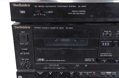 Lot 79 - A Technics five piece stacking hi-fi system