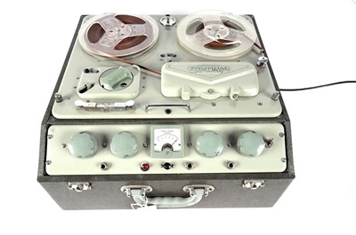 Lot 82 - A Ferrograph Recorder Co Ltd reel to reel recorder; and a Roberts radio