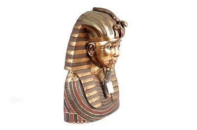 Lot 230 - A large decorative Mask of Tutankhamun