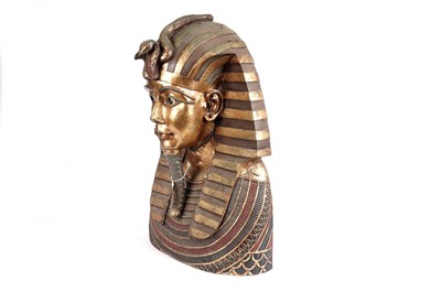 Lot 230 - A large decorative Mask of Tutankhamun