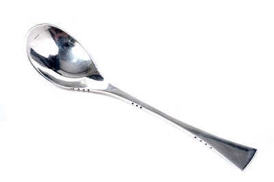 Lot 1631 - A George V handmade spoon