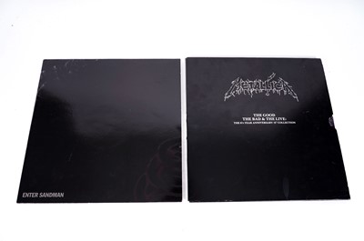 Lot 690 - Metallica Box Set and 12" single