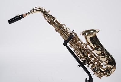 Lot 33 - An Earlham Professional Series II alto saxophone, cased