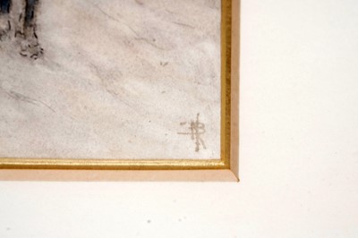 Lot 27 - Nathaniel Hughes J. Baird ROI - The Day's Work Done | watercolour