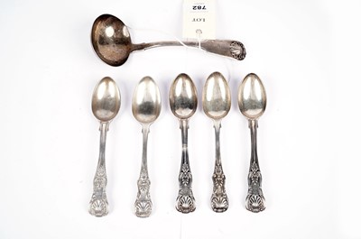 Lot 782 - A selection of Newcastle and other silver cutlery