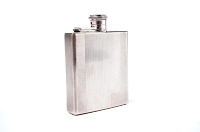 Lot 1342 - An Art Deco spirit flask