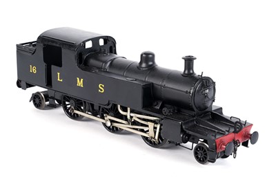 Lot 142 - A metal kit-built 0-gauge 2-6-2 locomotive