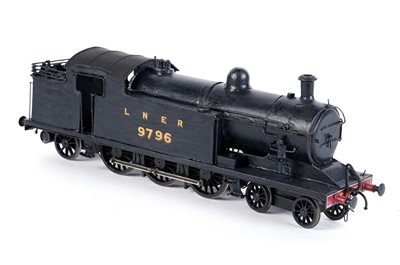 Lot 149 - A metal kit-built 0-gauge 4-6-2 locomotive