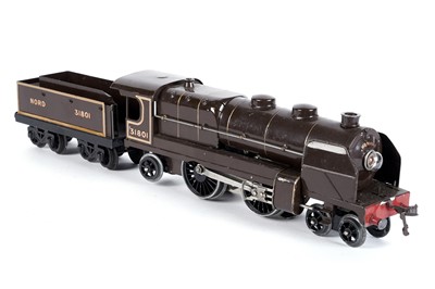 Lot 156 - A Hornby 0-gauge 4-4-2 locomotive and eight-wheel tender