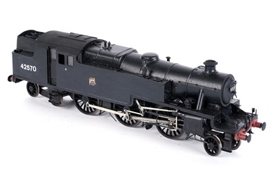 Lot 162 - A metal kit-built 0-gauge 2-6-4 locomotive