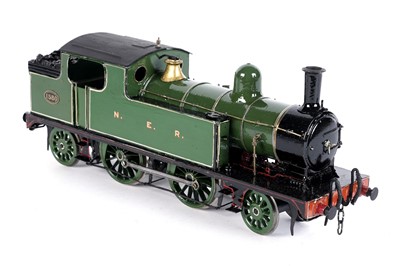 Lot 165 - A metal kit-built 0-gauge 2-4-2 locomotive