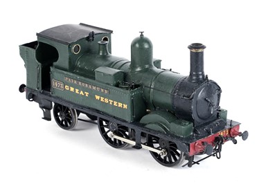 Lot 167 - A metal kit-built 0-gauge 0-4-2 tank locomotive