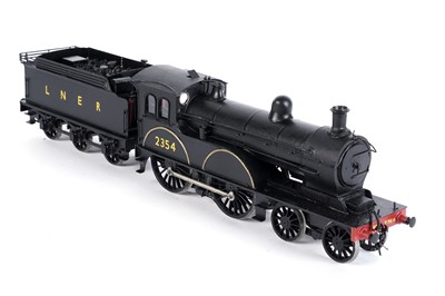 Lot 173 - A Medley Models metal kit-built 0-gauge 4-4-0 locomotive and six-wheel tender