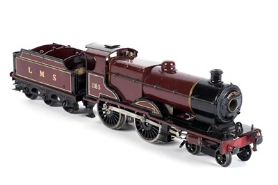 Lot 174 - A Hornby 0-gauge 4-4-0 locomotive and six-wheel tender