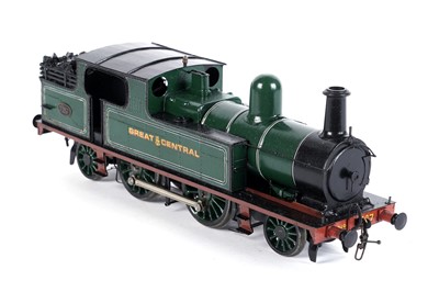 Lot 175 - A metal kit-built 0-gauge 2-4-2 locomotive