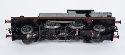 Lot 175 - A metal kit-built 0-gauge 2-4-2 locomotive