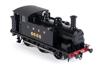 Lot 195 - A metal kit-built 0-gauge 0-6-0 locomotive