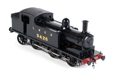 Lot 202 - A metal kit-built 0-gauge 0-6-2 tank locomotive