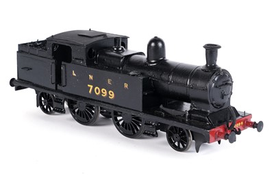 Lot 203 - A metal kit-built 0-gauge 2-4-2 locomotive