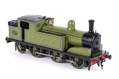 Lot 207 - A metal kit-built 0-gauge 0-6-2 locomotive