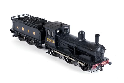 Lot 211 - A metal kit-built 0-gauge 0-6-0 locomotive and six-wheel tender