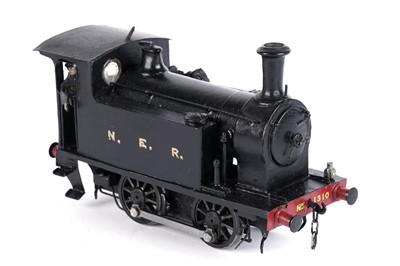 Lot 217 - A metal kit-built 0-gauge 0-4-0 locomotive