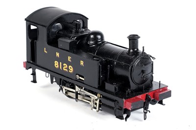 Lot 218 - A metal kit-built 0-gauge 0-4-0 locomotive