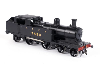 Lot 221 - A metal kit-built 0-gauge 4-4-2 tank locomotive