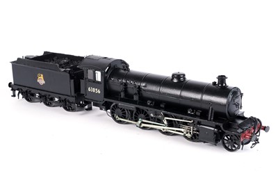 Lot 224 - A metal kit-built 0-gauge 2-8-0 locomotive and six-wheel tender