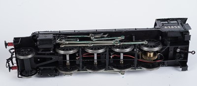 Lot 224 - A metal kit-built 0-gauge 2-8-0 locomotive and six-wheel tender