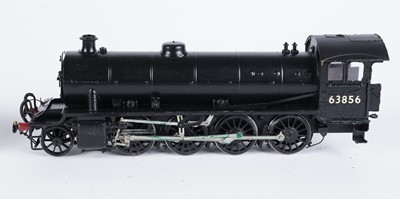 Lot 224 - A metal kit-built 0-gauge 2-8-0 locomotive and six-wheel tender