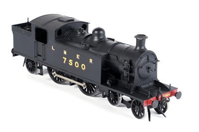 Lot 227 - A metal kit-built 0-gauge 4-4-2 locomotive