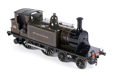 Lot 231 - A metal kit-built 0-gauge 4-4-0 tank locomotive