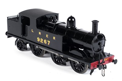 Lot 239 - A metal kit-built 0-gauge 0-6-2 tank locomotive